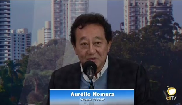 Vereador Aurélio Nomura participa do “Programa Gente Que Fala”